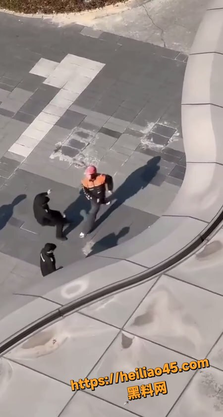 外卖小哥殴打小区保安3