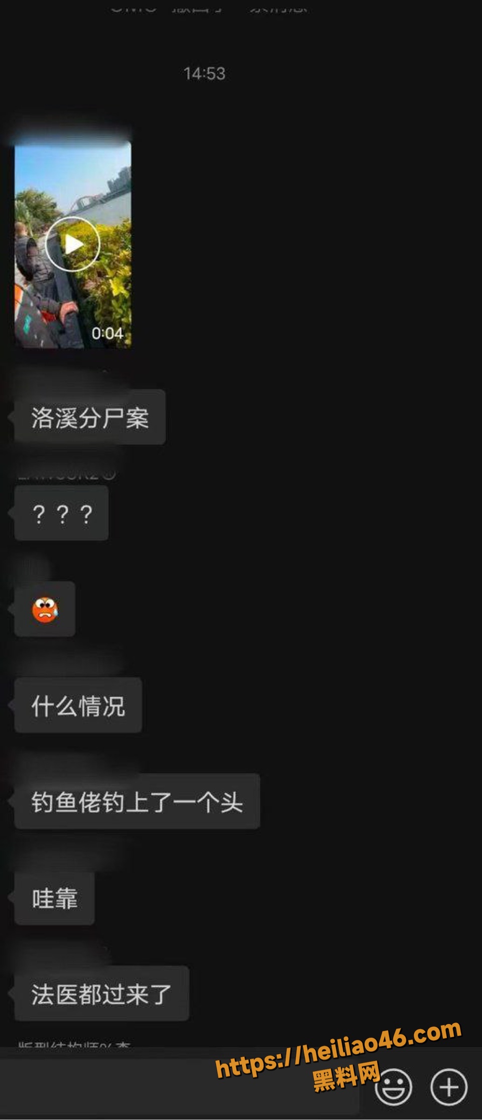 广州番禺洛溪钓鱼佬钓到头颅事件1