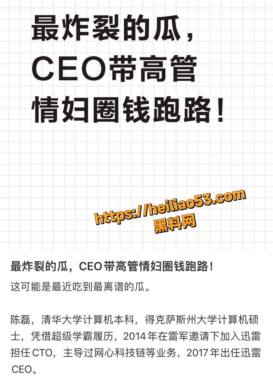 陈磊董鳕互联网丑闻2