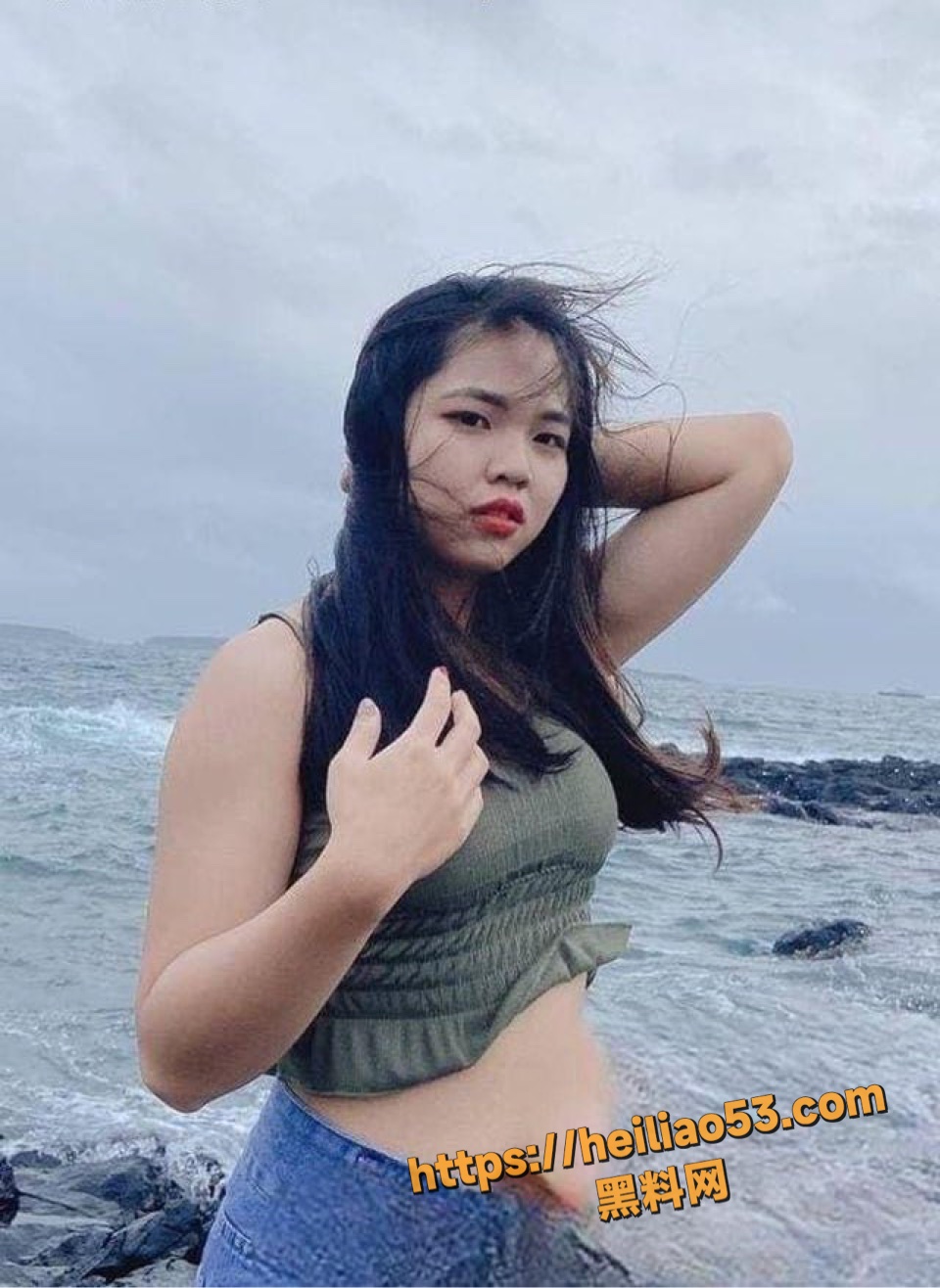 巨乳台妹被男友颜射曝光1