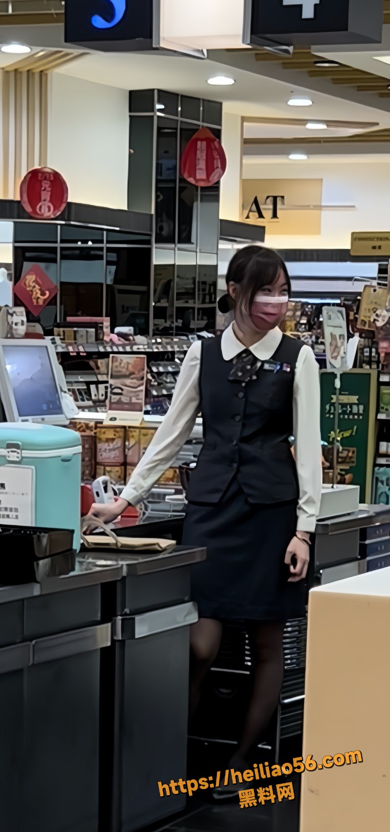 超市收银员雅雅1