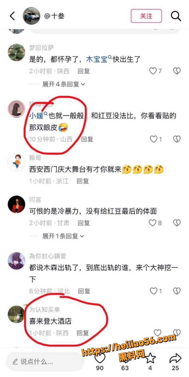 抖音网红木森出轨事件9
