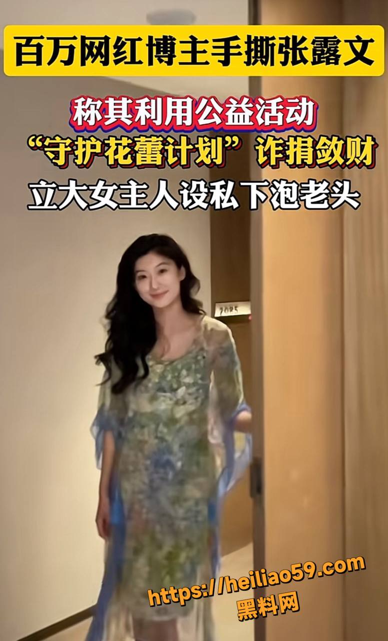 百万网红博主手撕张露文3