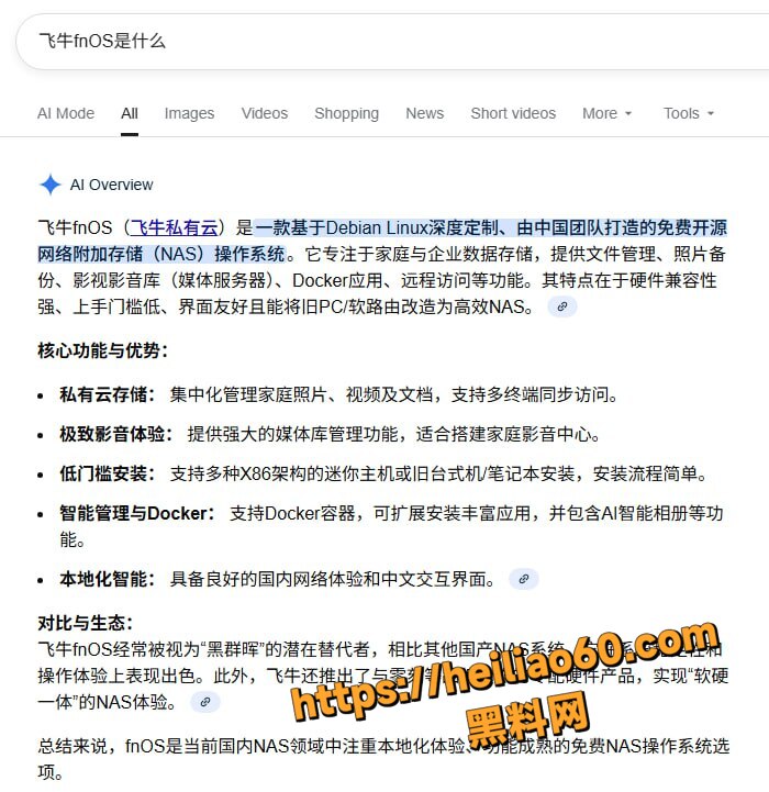 飞牛fnOS网盘私密视频资源2