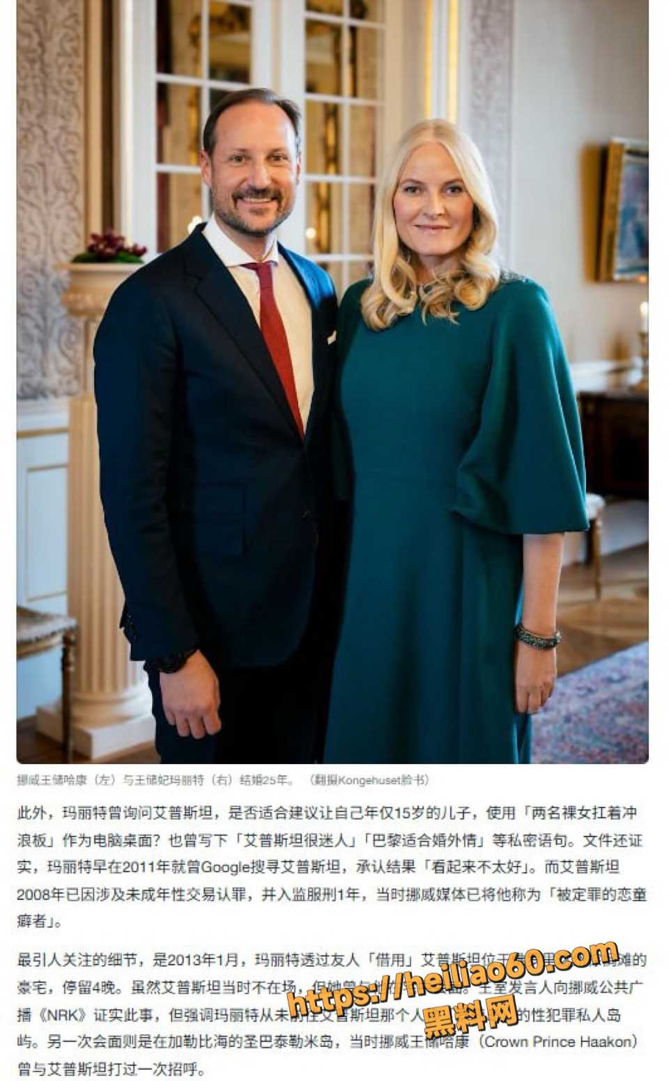 爱泼斯坦案瑞典索菲亚公主非洲见面曝光4