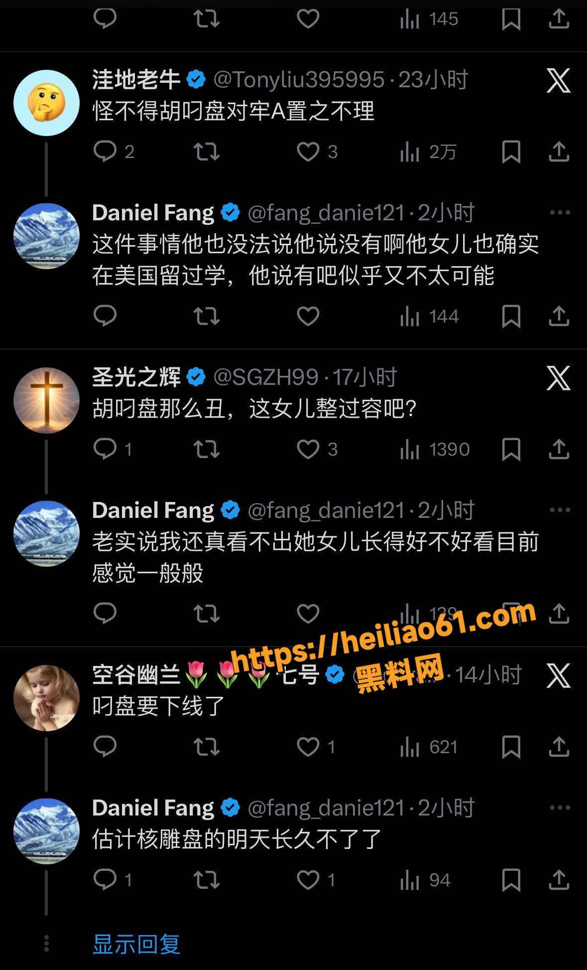 胡锡进老婆陪读妈妈13