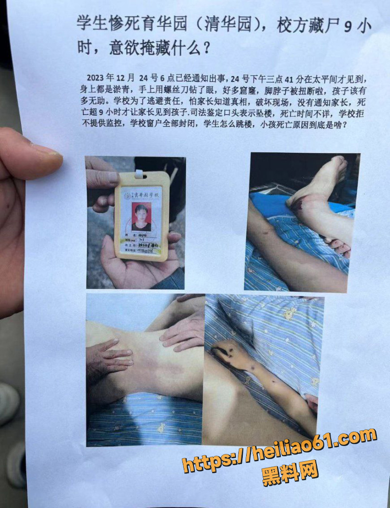 杨某某坠楼1