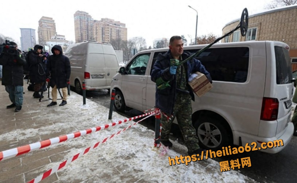 阿列克谢耶夫中将遇袭监控视频  5