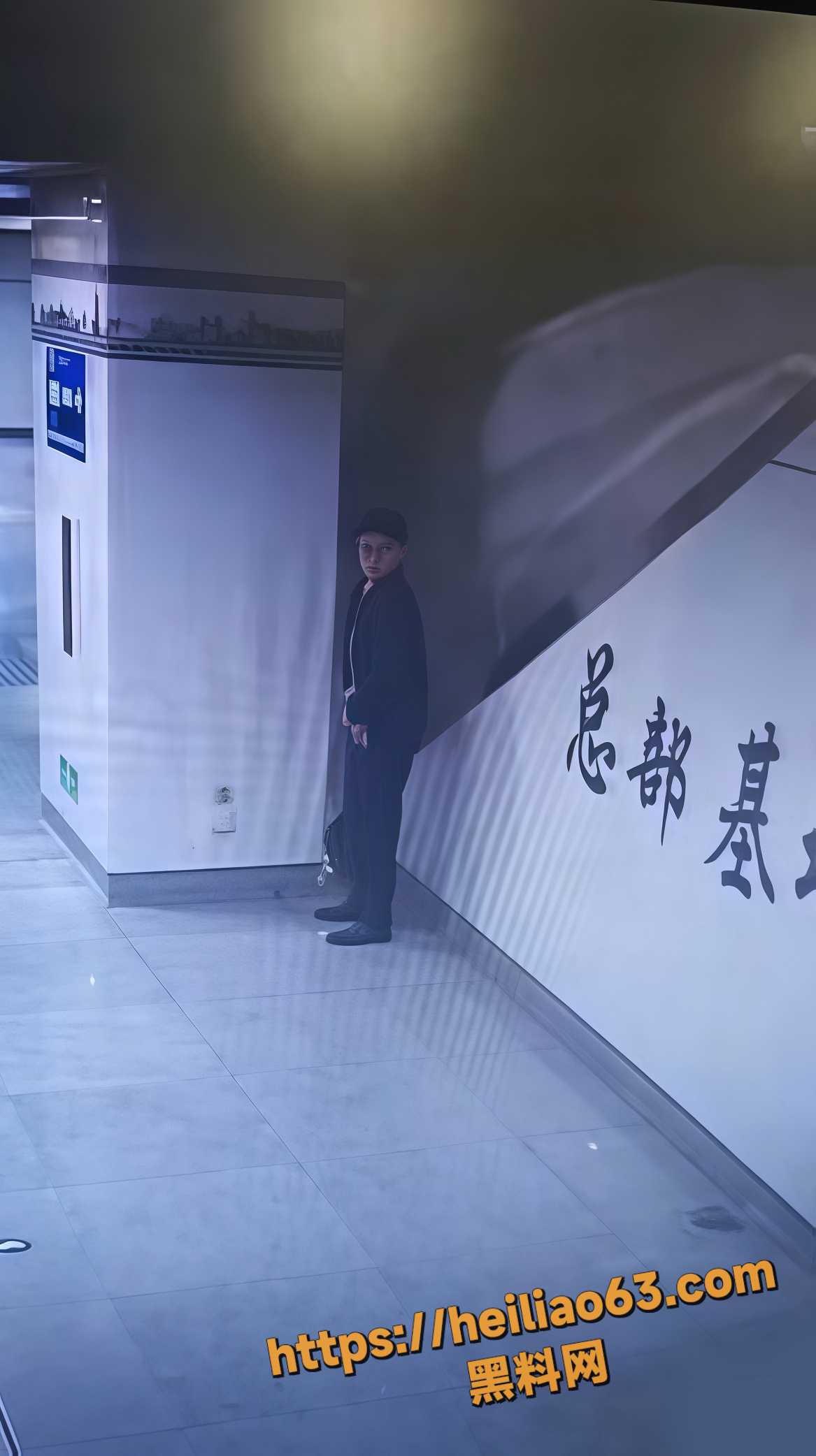 地铁监控视频男子当众拉屎1