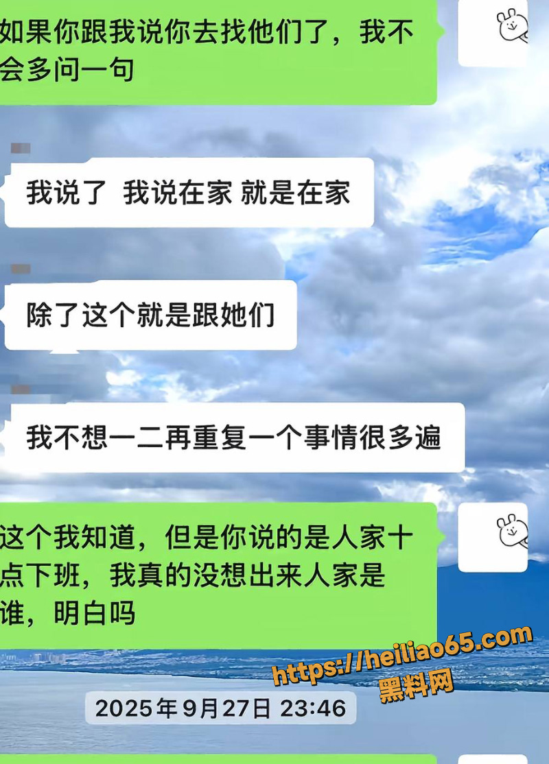 陈女士PUA索财聊天记录6