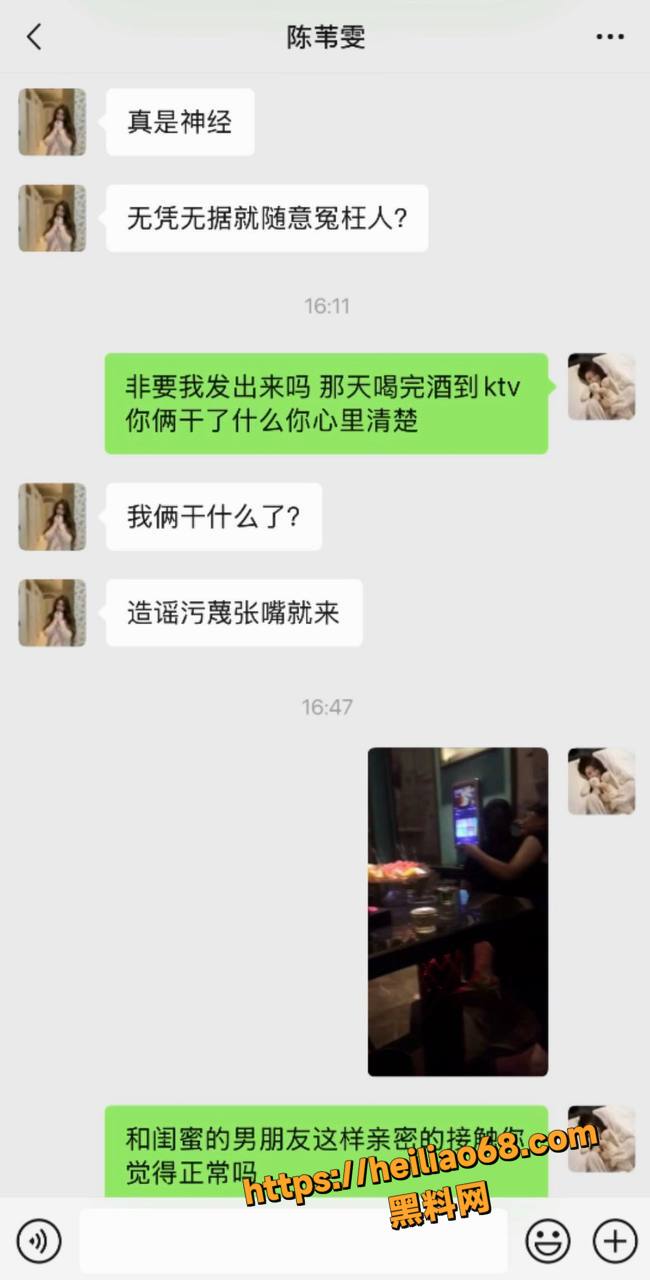 陈苇雯闺蜜门事件8