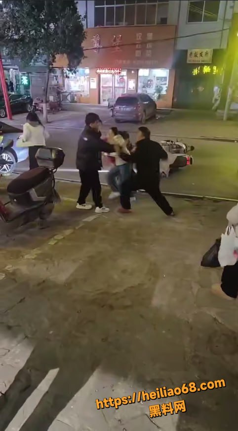 河南少女街头遭殴打8