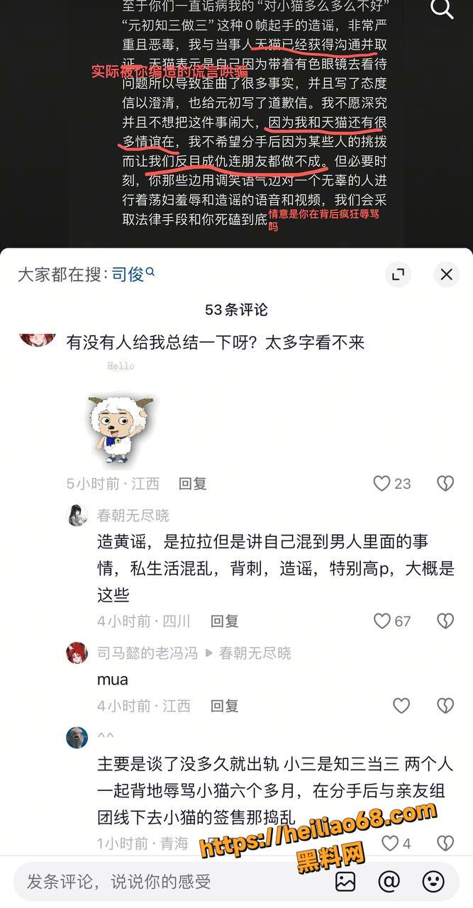抖音司骏出轨背刺辱女事件28