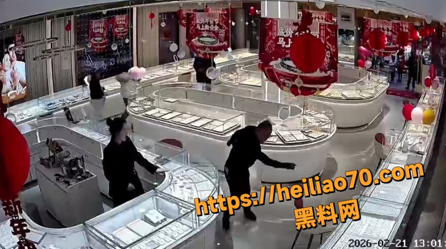 苍溪醉汉大闹珠宝店3