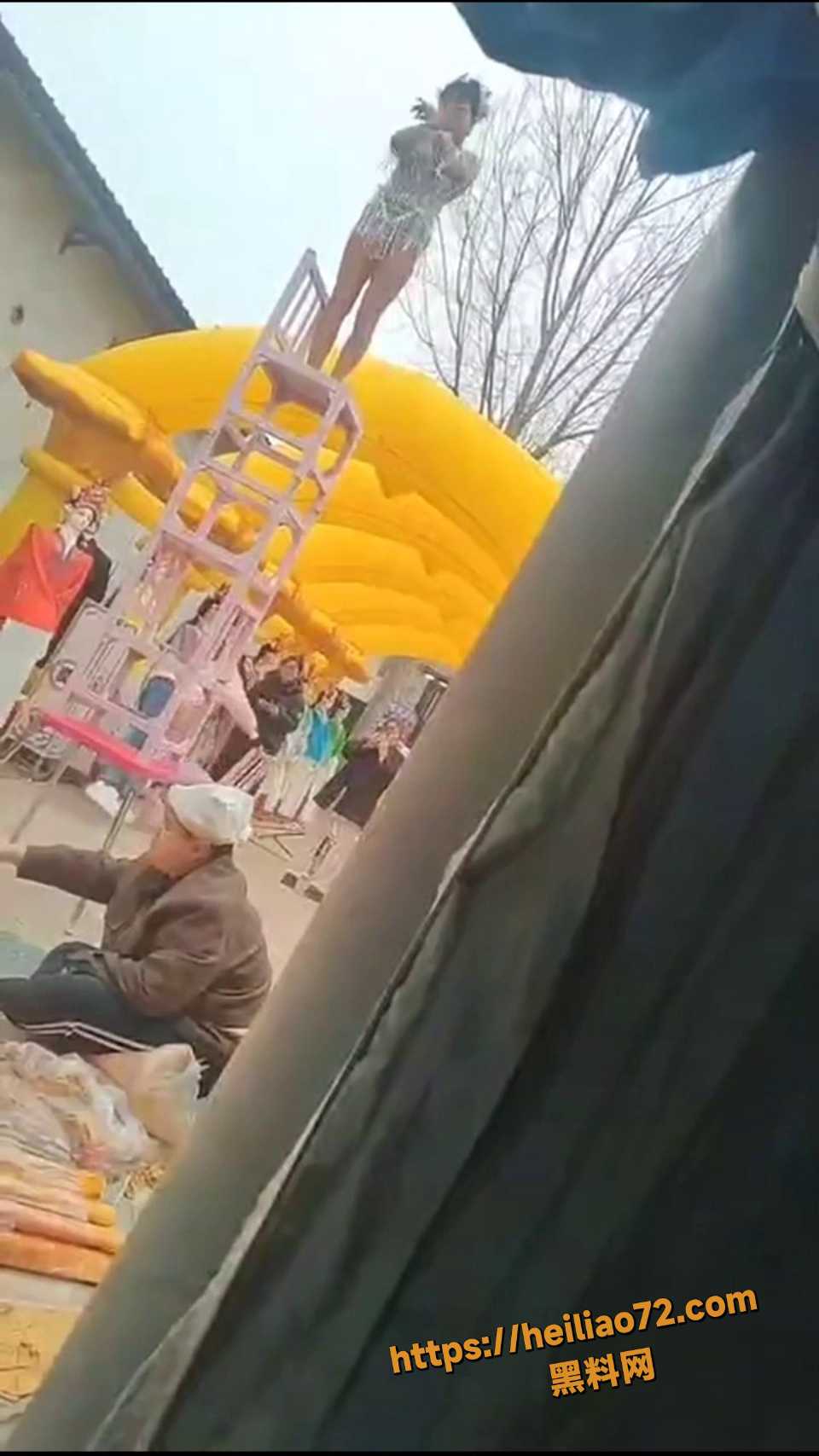 廊坊白事钢管舞表演视频3