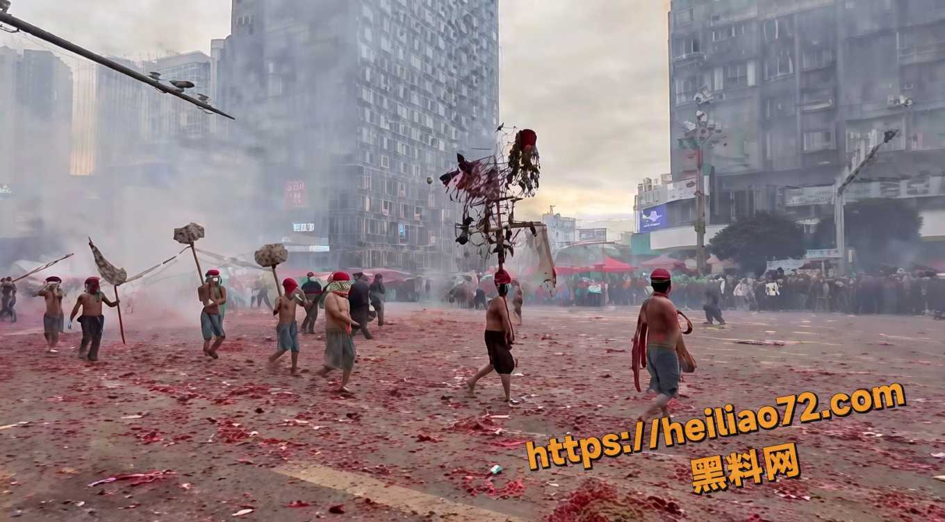贵州德江炸龙狂欢视频1