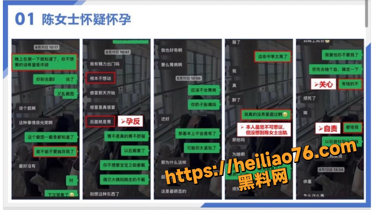 浙江陈女士被男友PPT曝光出轨5
