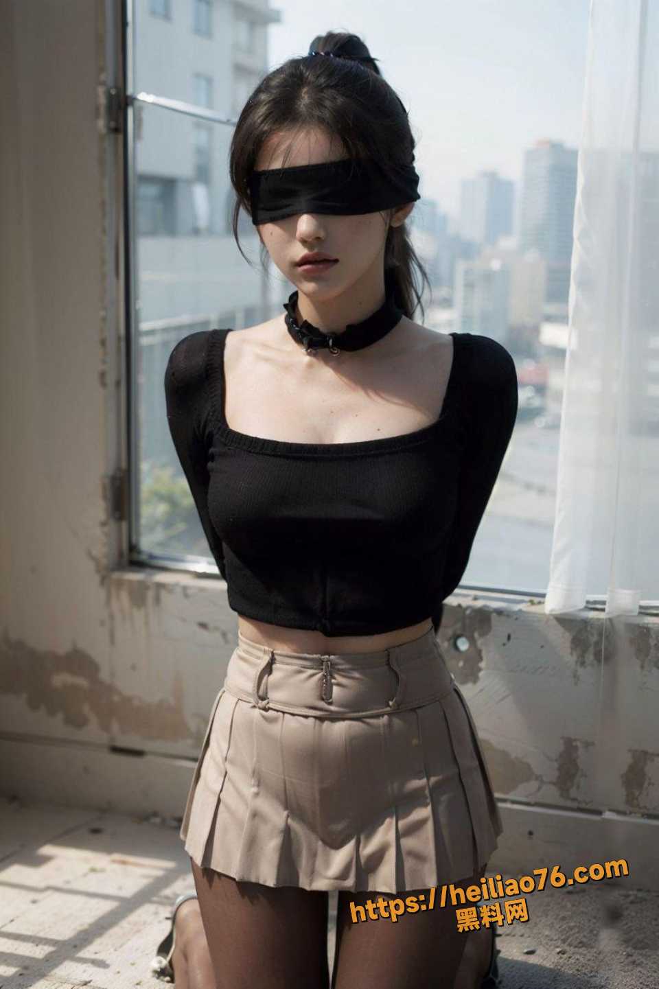  调教蒙眼黑丝少女视频3