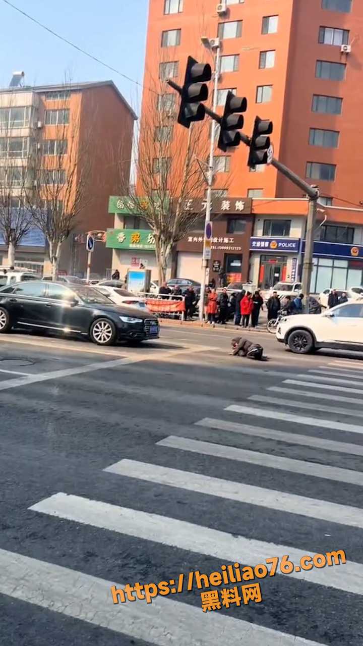 辽宁营口大石桥大爷碰瓷现场6