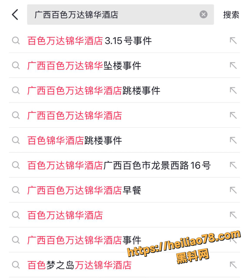 广西百色315跳楼事件