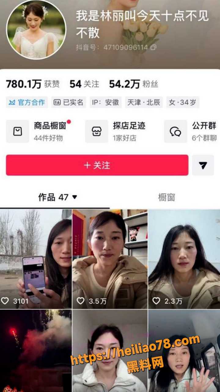 抖音网红林丽1