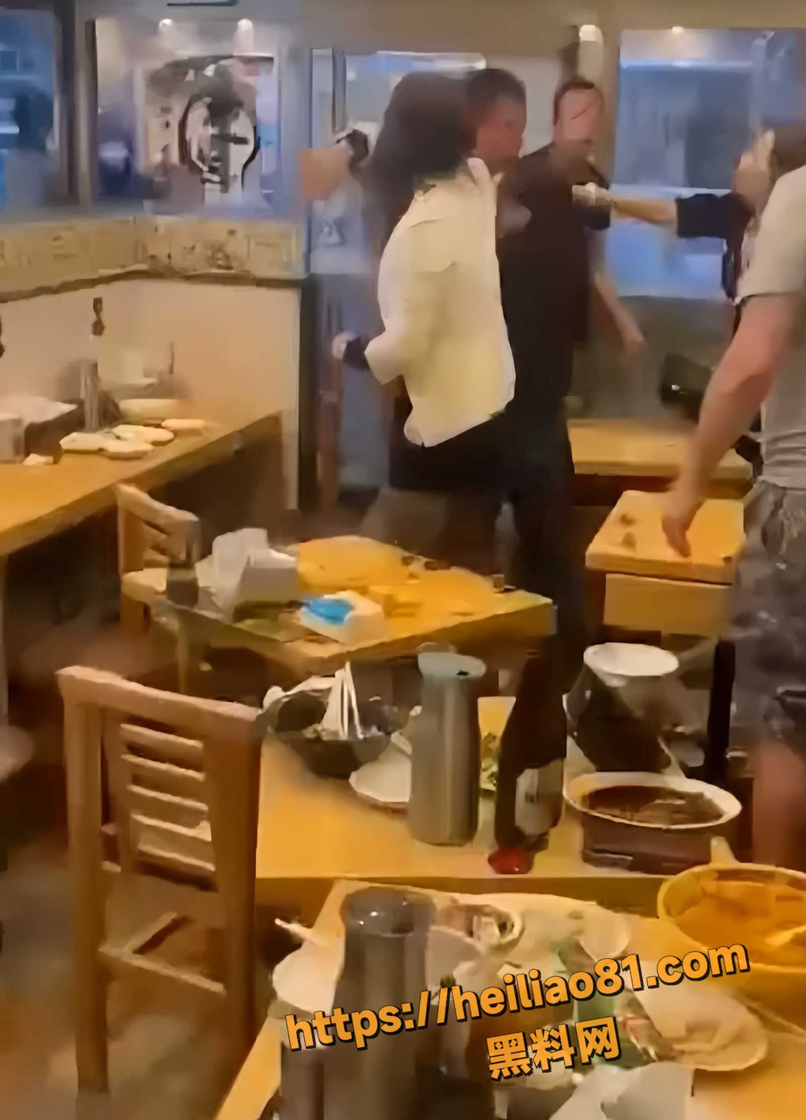 长沙解放西路打架事件1