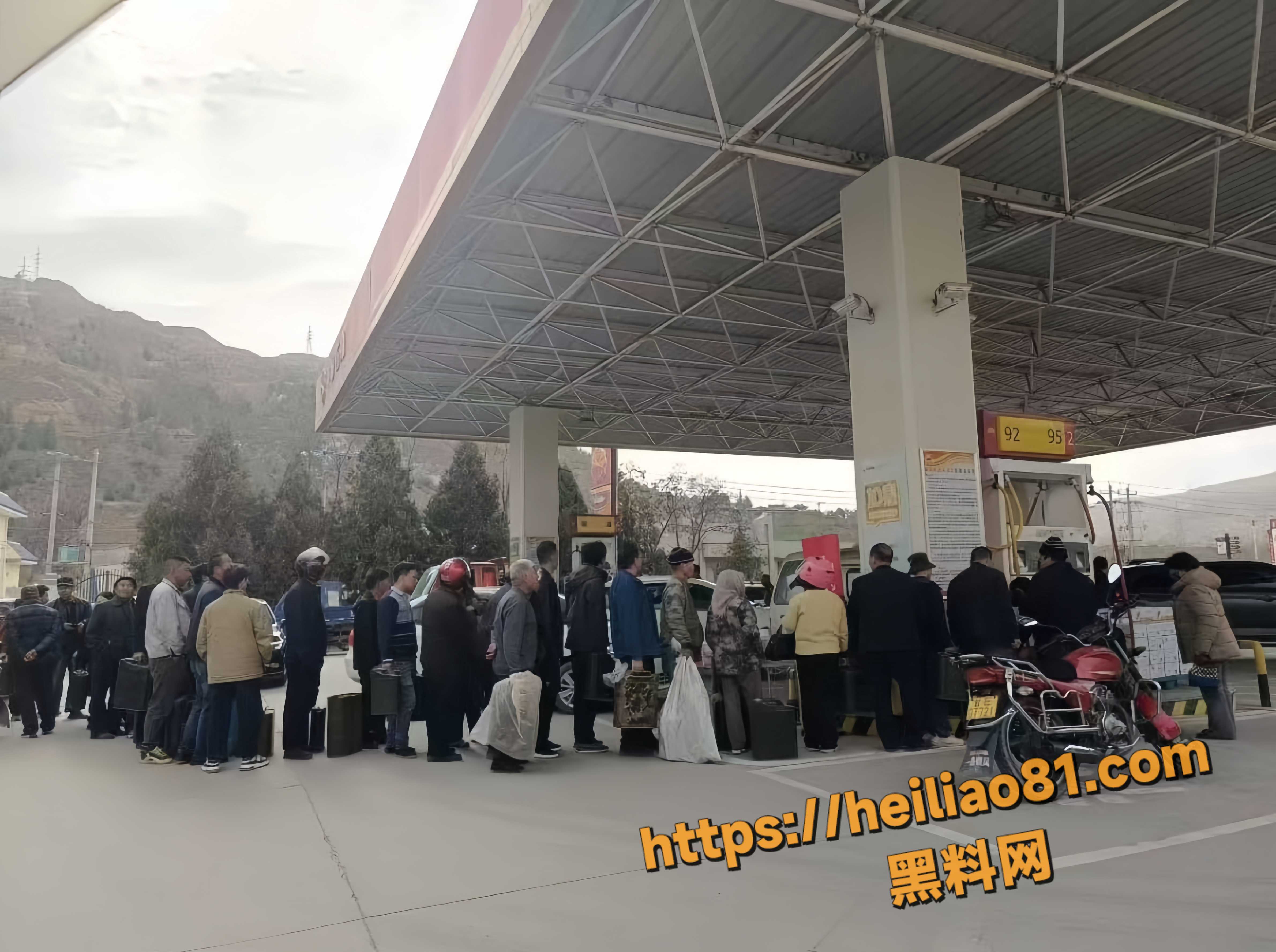 加油站斗殴事件2