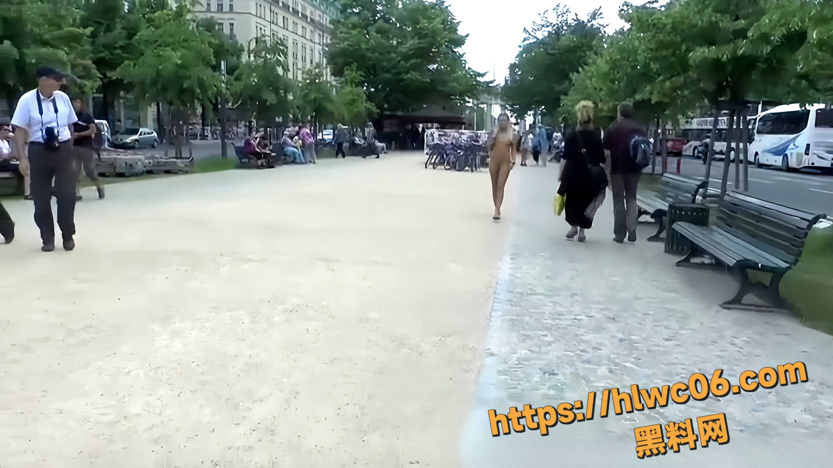 欧美街头户外露出视频2