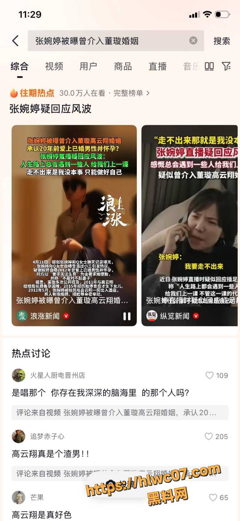 张婉婷疑似介入高云翔婚姻1