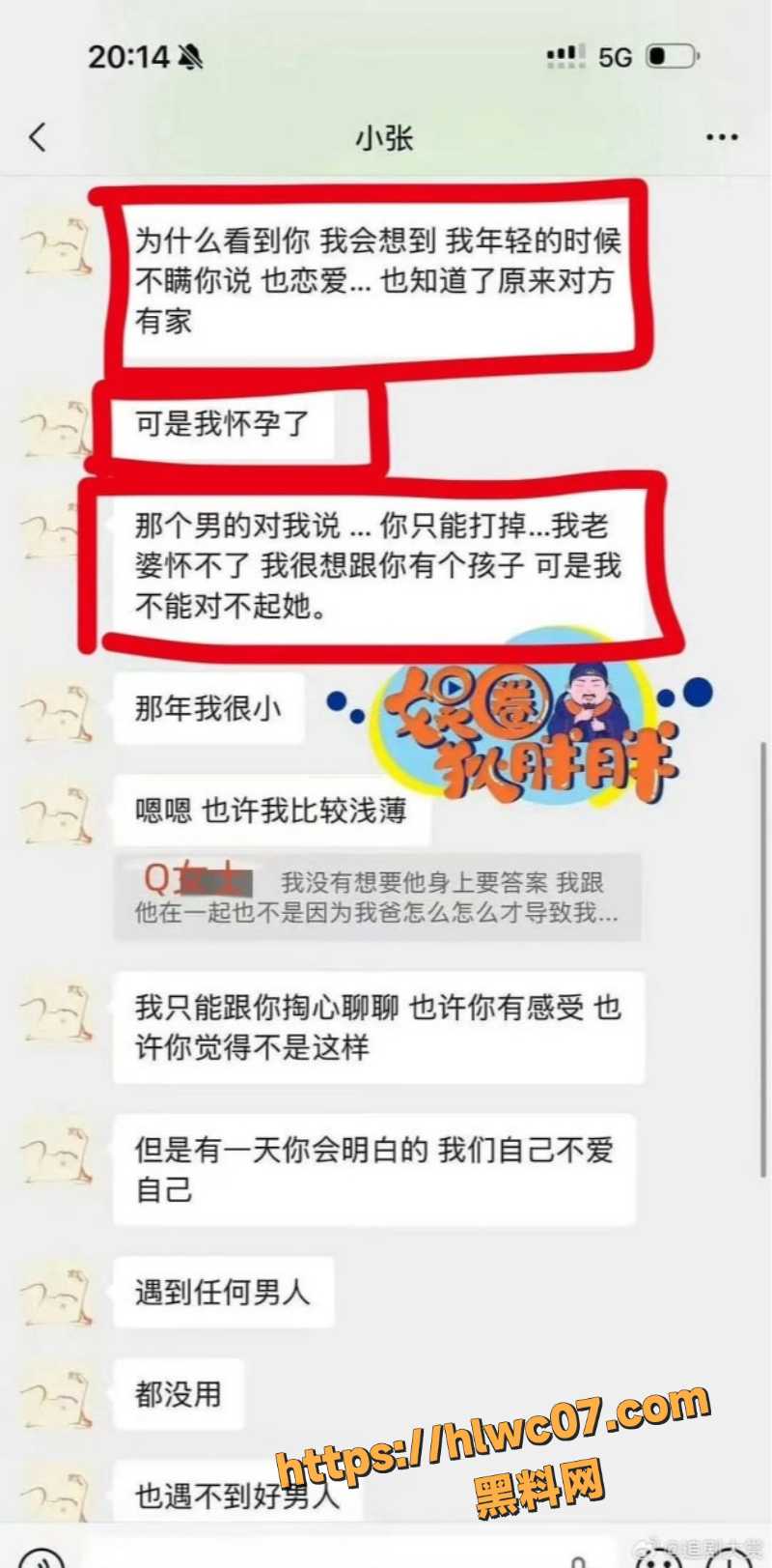 张婉婷自曝黑历史3