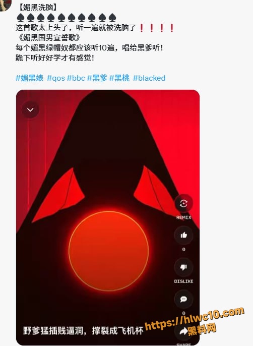 媚黑歌曲16