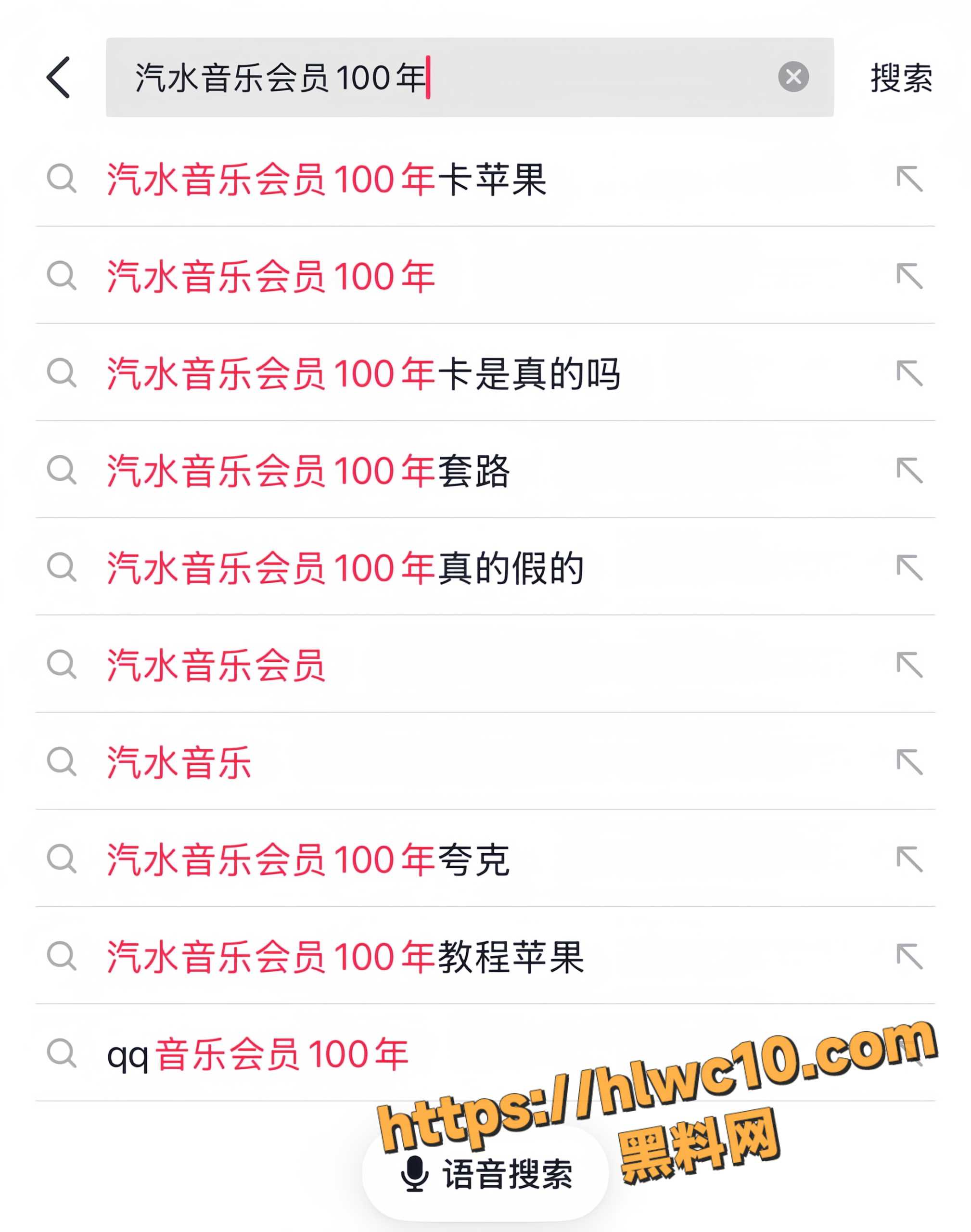 汽水音乐100年会员1
