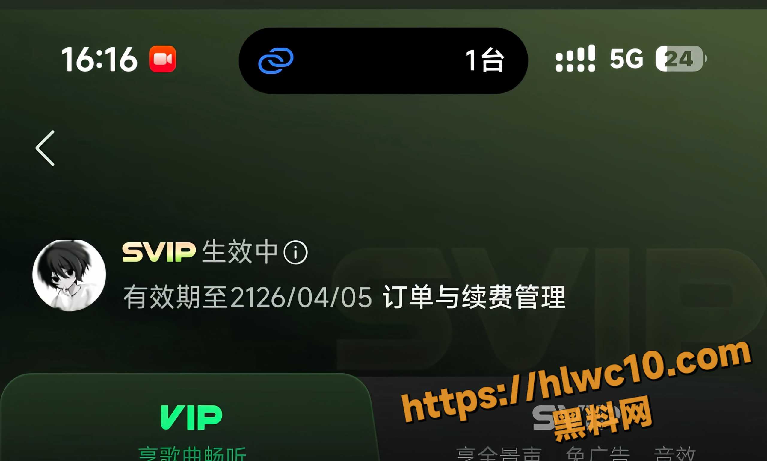 汽水音乐100年会员2