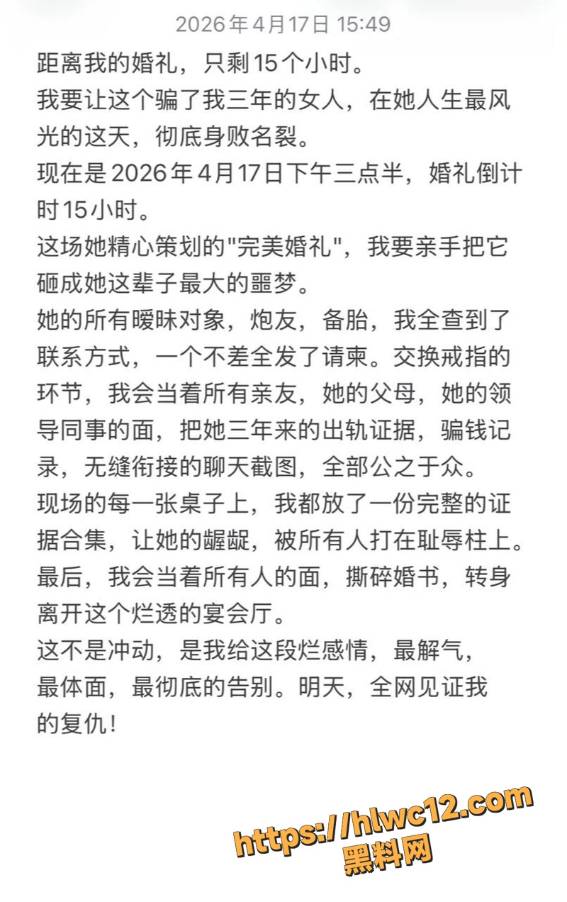 14前男友精心策划复仇wm