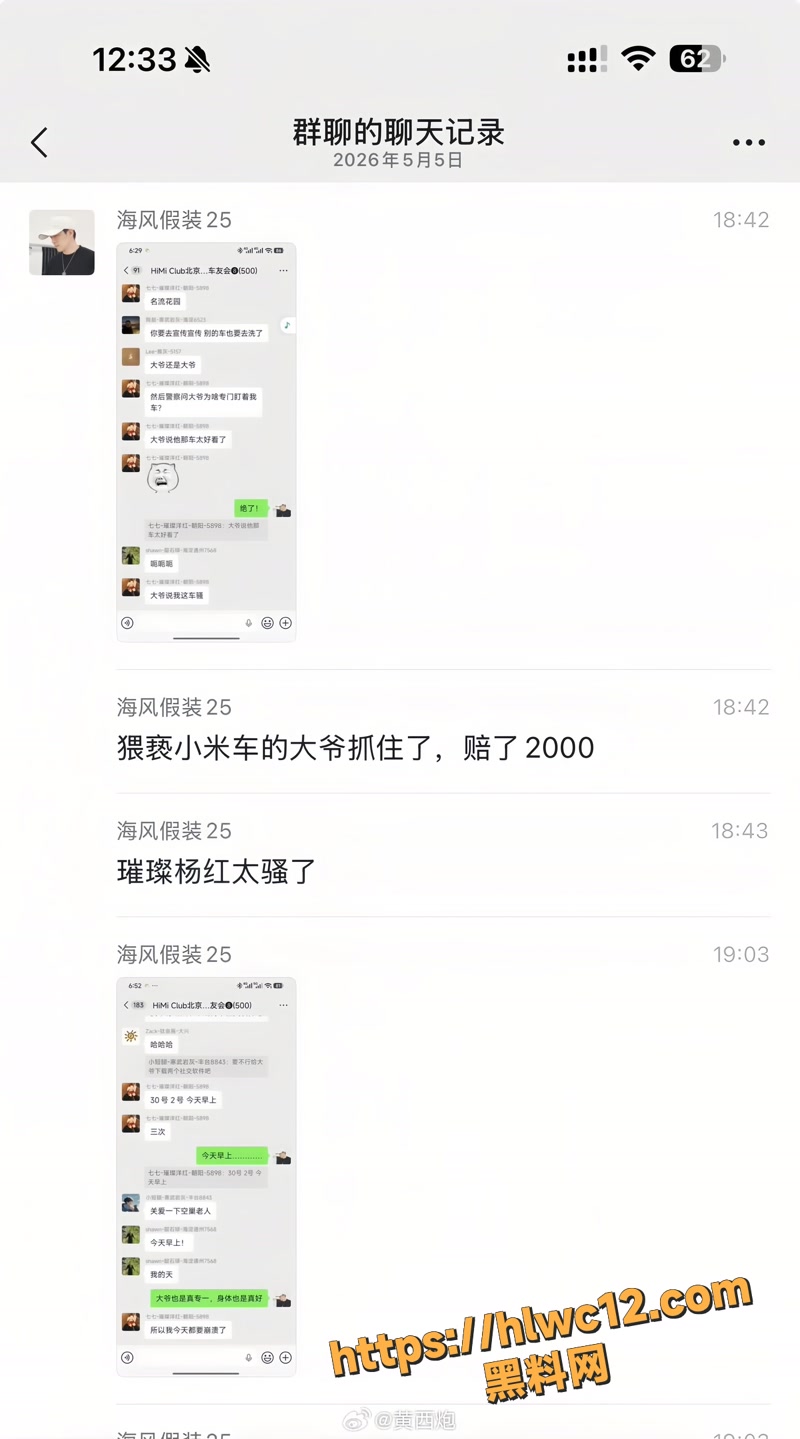 0279岁大爷凌晨对小米汽车撸wm