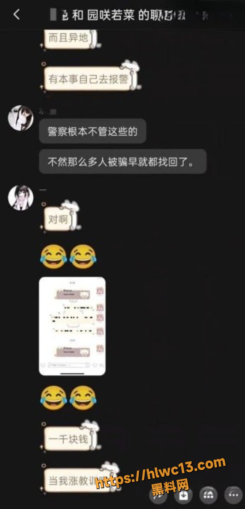 园咲若菜聊天记录曝光16