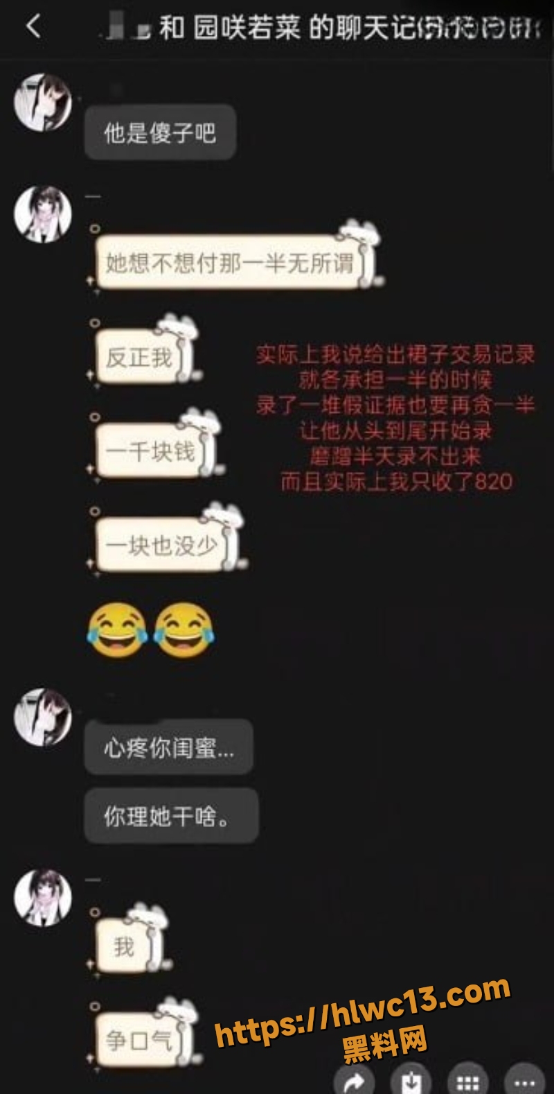 园咲若菜聊天记录曝光23