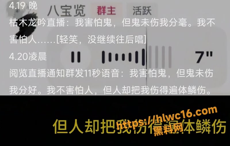 07抖音博主枯木龙吟wm