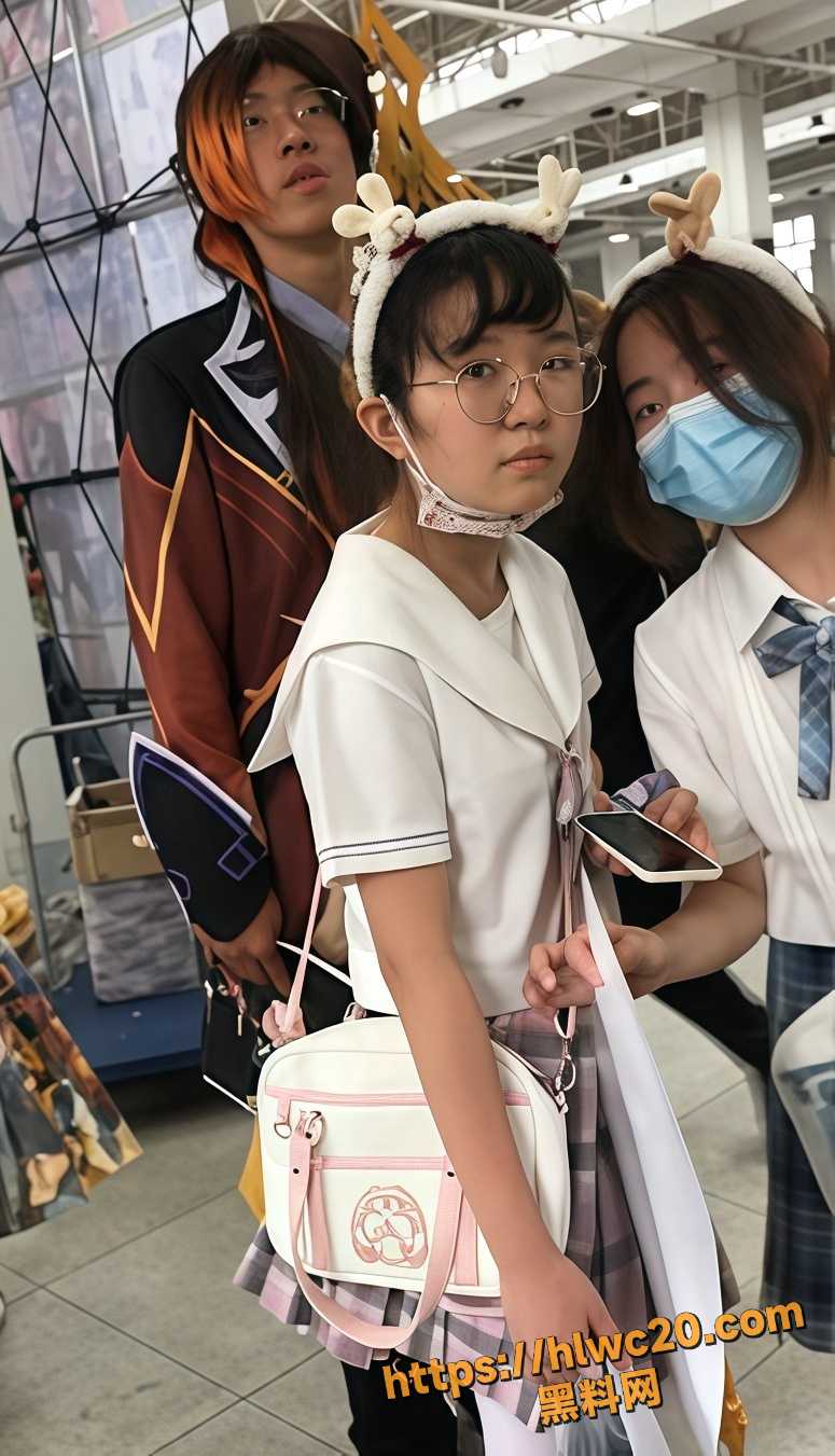 漫展偷拍抄底少女视频3