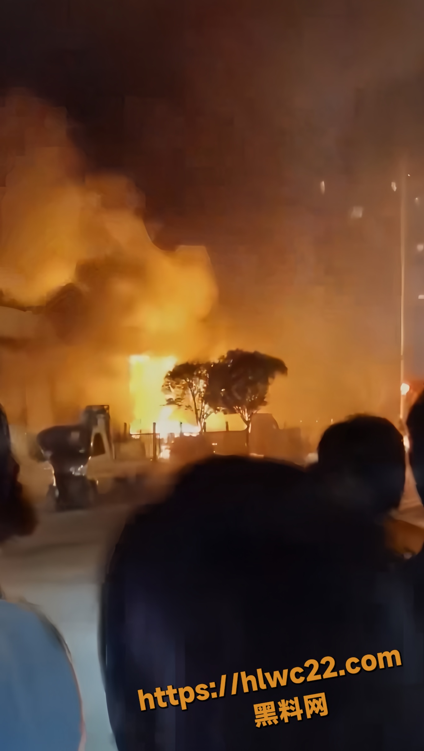 淮口州城菜市场火灾事件3