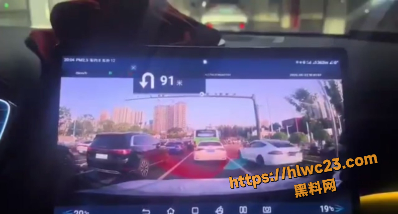 西安62岁女司机特斯拉冲人群事件1