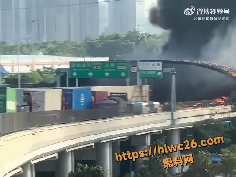 02深圳南坪沙河西路交通事故wm