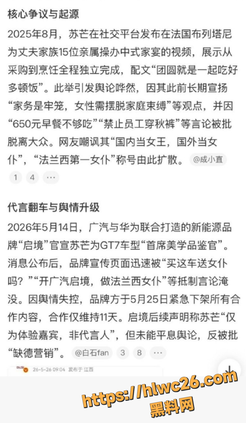 苏芒广汽代言翻车04