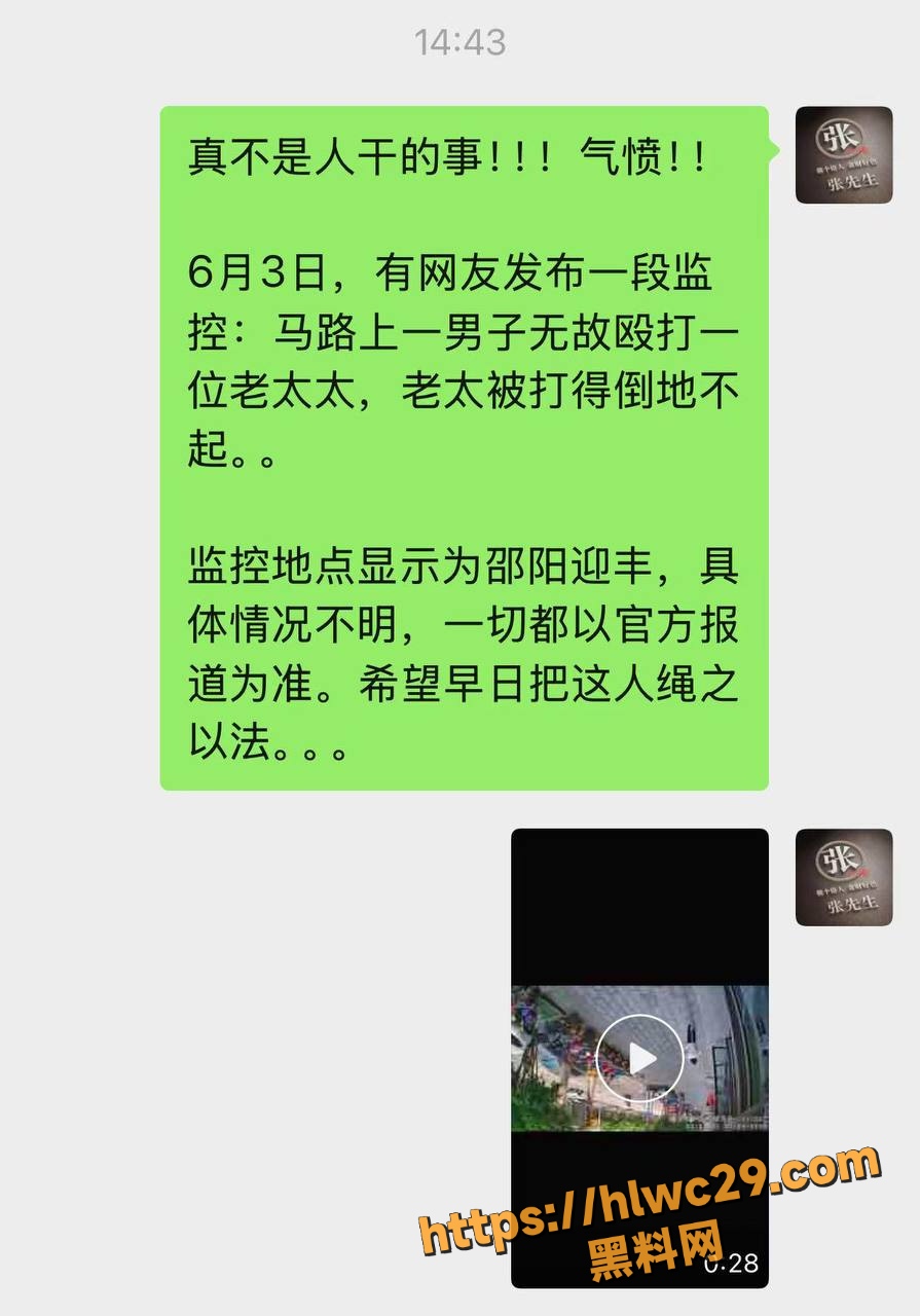 湖南24岁男子当街打人1