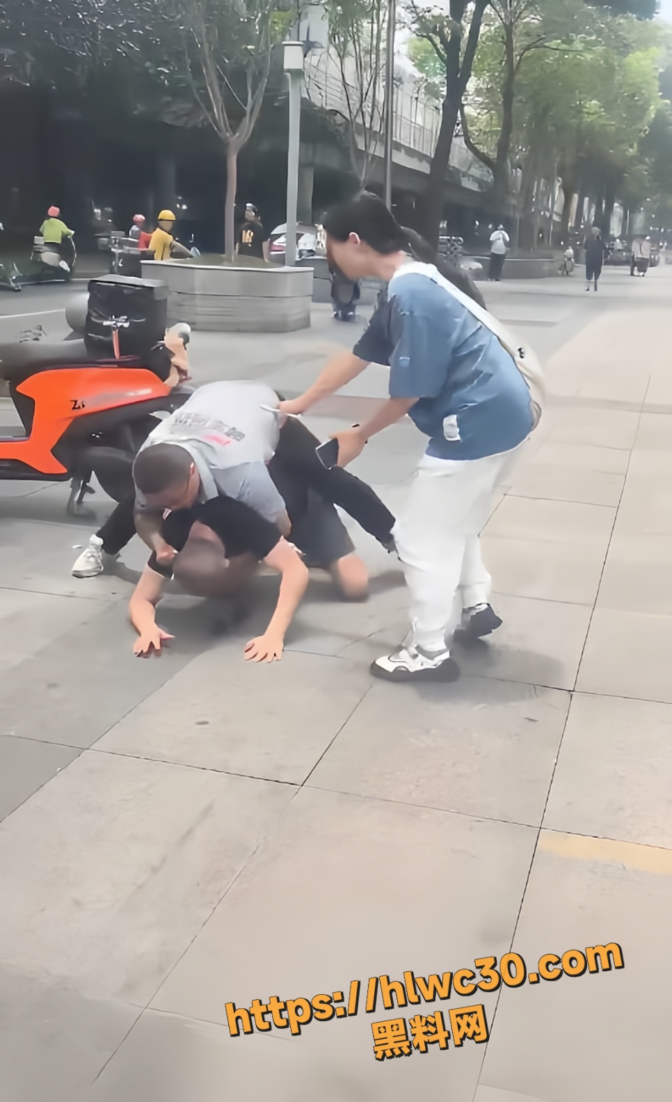顺丰小哥爆揍路怒大爷4