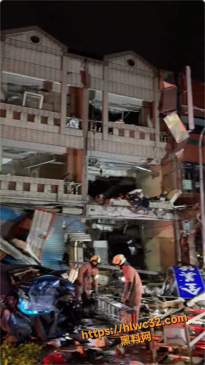 新竹高翠路便当店气爆事件2