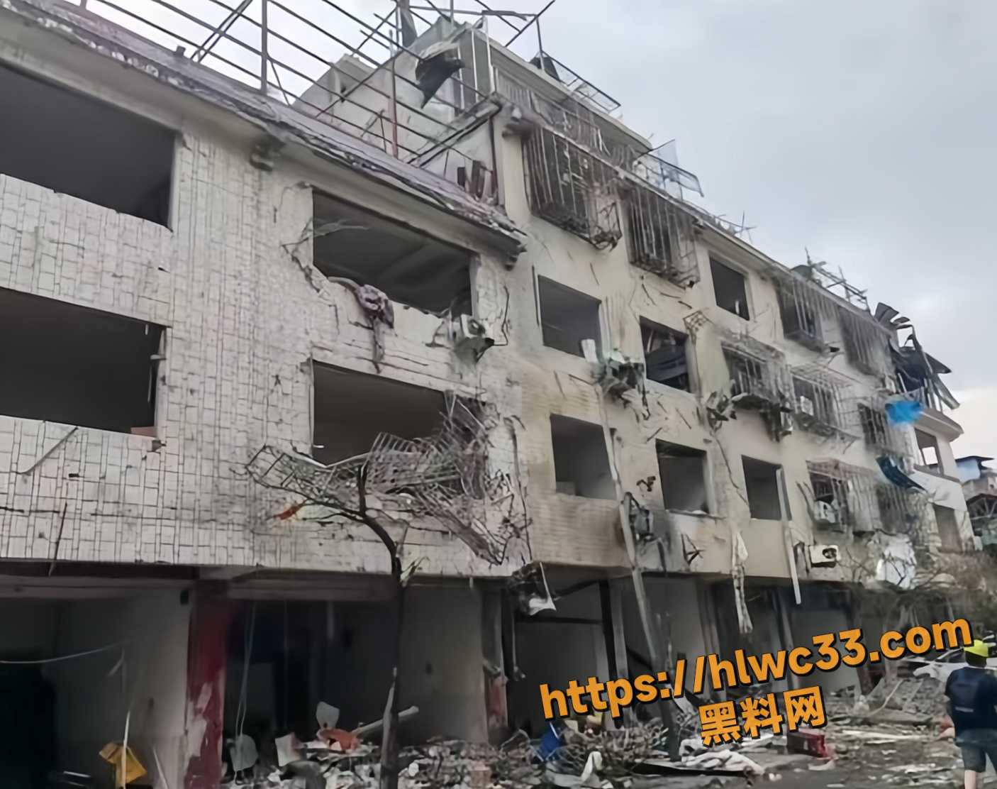 爆炸现场视频曝光5