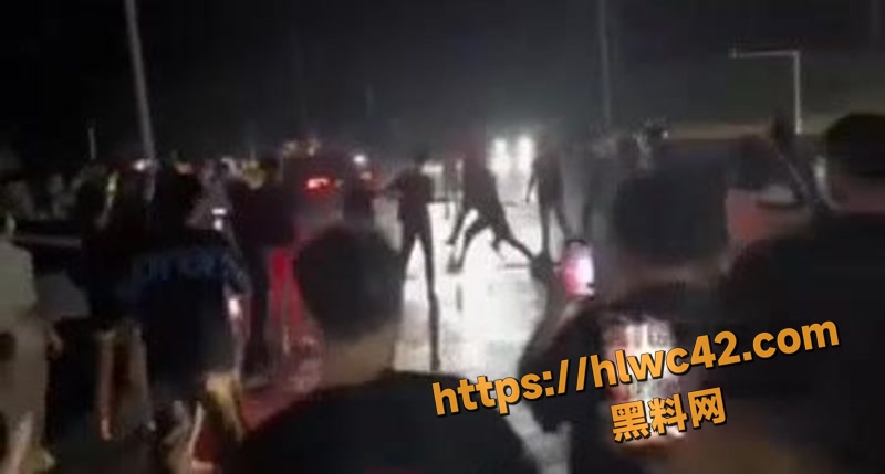 01湖南长沙宁乡仁福大道打架事件1 1wm