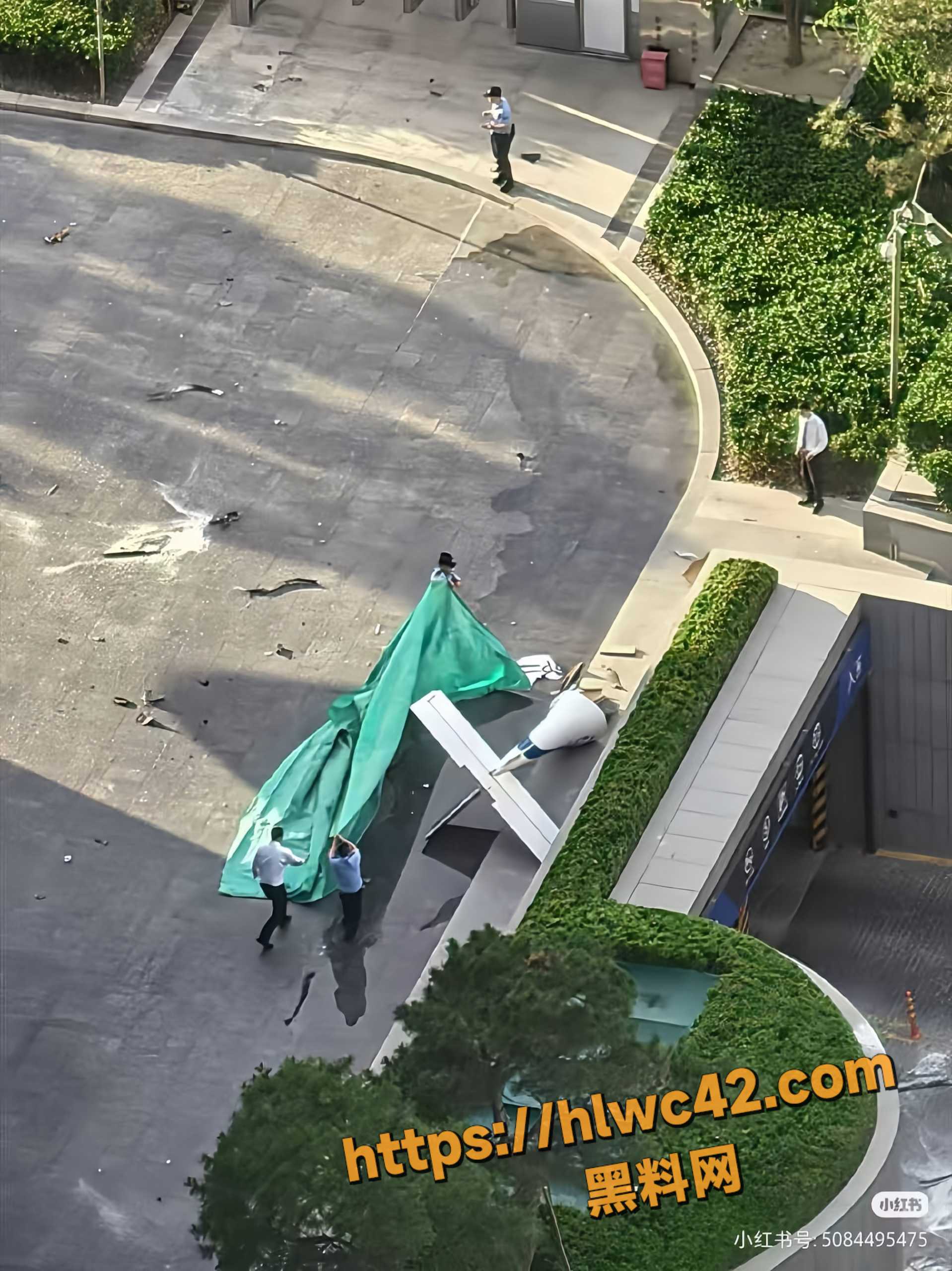 北极坠机事故现场视频11
