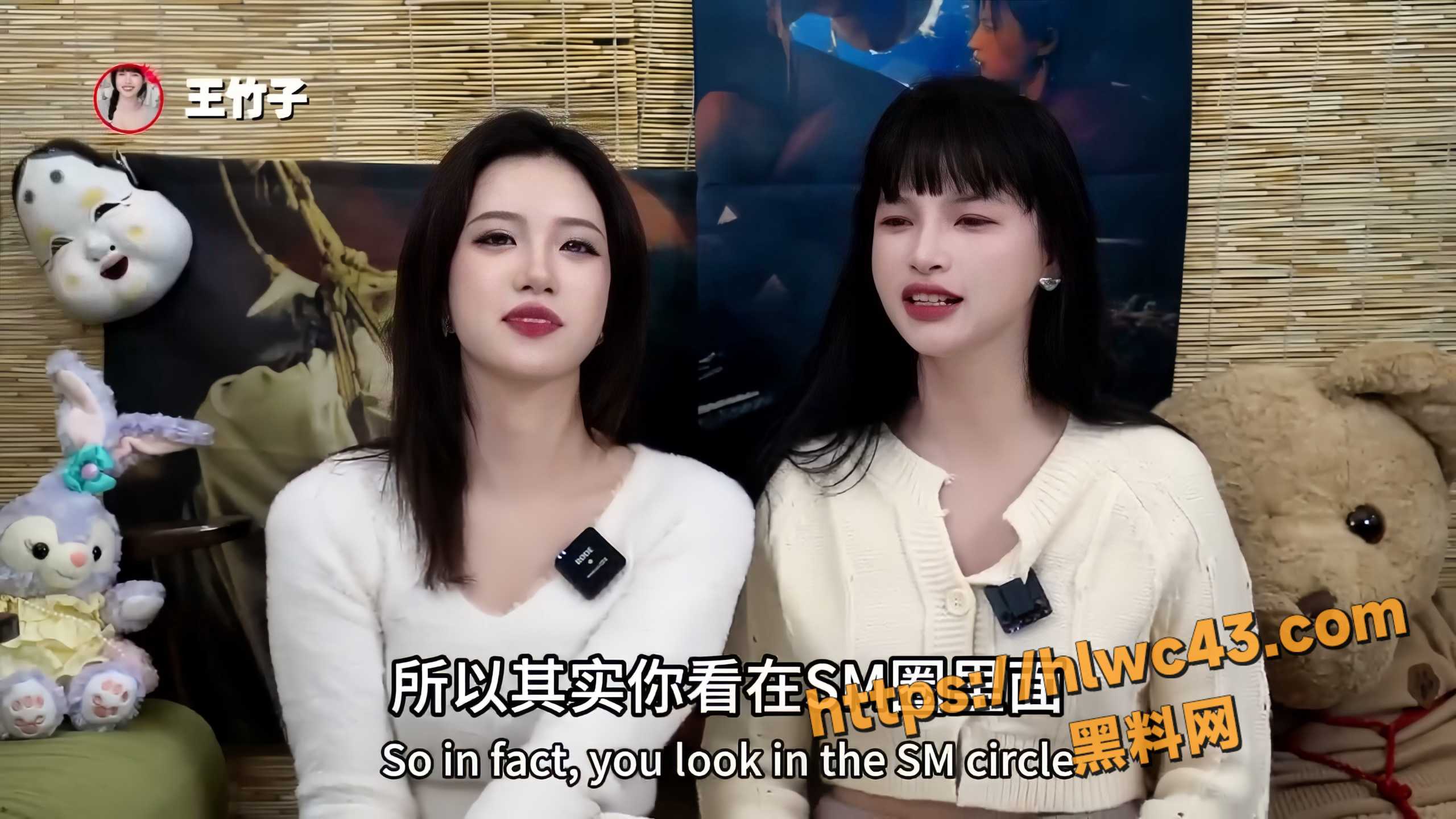 王竹子与闺蜜聊情趣内衣5